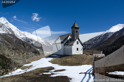Image of Chapel at the Alp Islitzer, East Tyrol, Austria