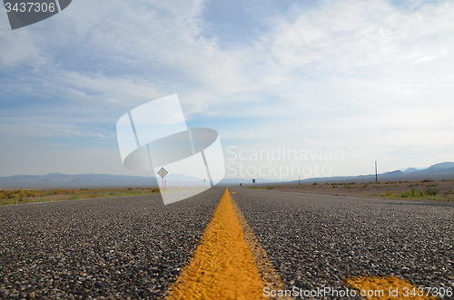Image of Death Valley highway