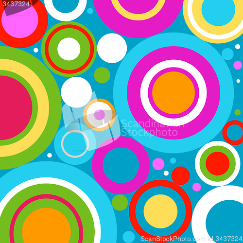 Image of retro circles