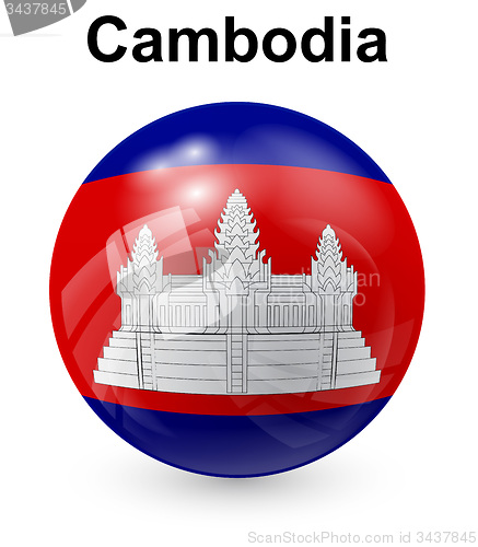 Image of cambodia official state flag