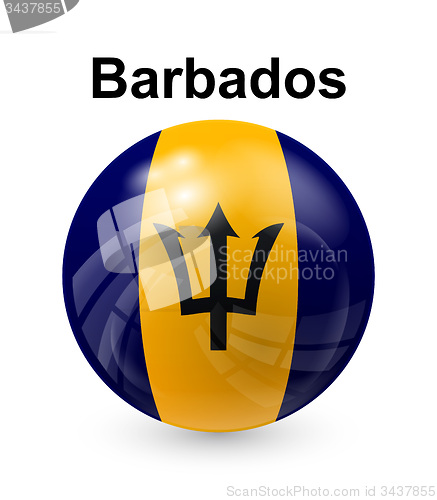 Image of barbados state flag