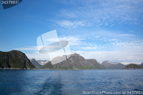 Image of Gryllefjorden and Torskefjorden, Senja, Norway