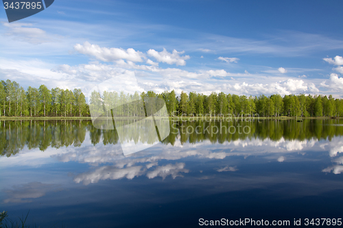 Image of Lake in Lapland, Finland