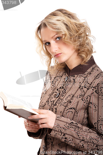 Image of Girl with book