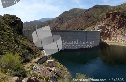 Image of Theodore Roosevelt Dam, Arizona, USA