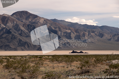 Image of Moving Rocks, Death Valley NP, California, USA