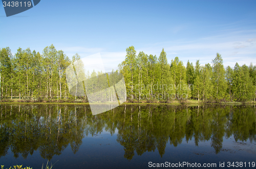 Image of Lake in Lapland, Finland