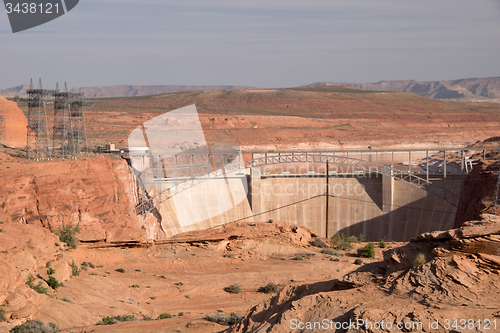 Image of Glen Canyon Dam, Arizona, USA