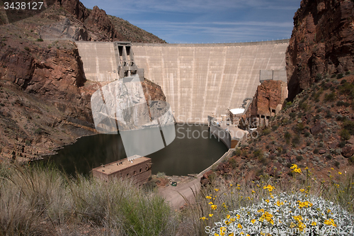 Image of Theodore Roosevelt Dam, Arizona, USA