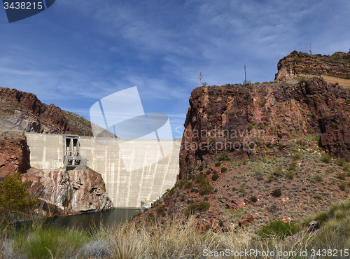 Image of Theodore Roosevelt Dam, Arizona, USA