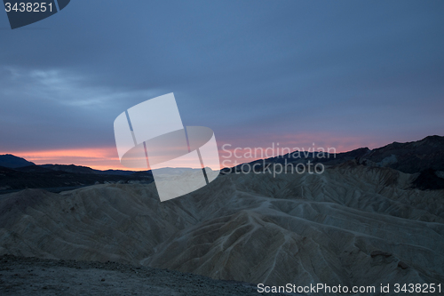 Image of Zabriskie Point, Death Valley National Park, California, USA