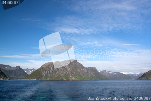 Image of Gryllefjorden and Torskefjorden, Senja, Norway