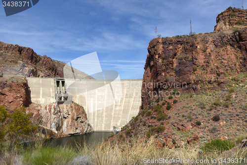 Image of Theodore Roosevelt Dam, Arizona, USA