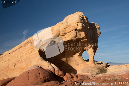 Image of Elephant Rock, Valley of Fire, Nevada, USA