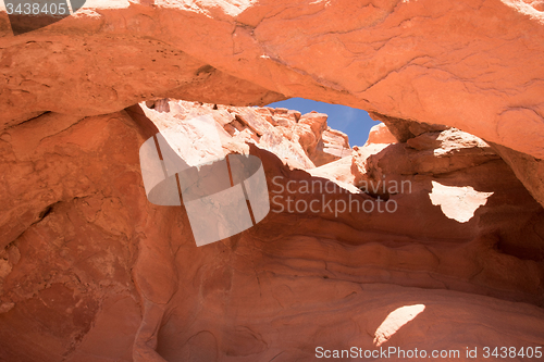Image of Fire Cave, Valley of Fire, Nevada, USA