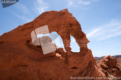 Image of Double Arch, Valley of Fire, Nevada, USA