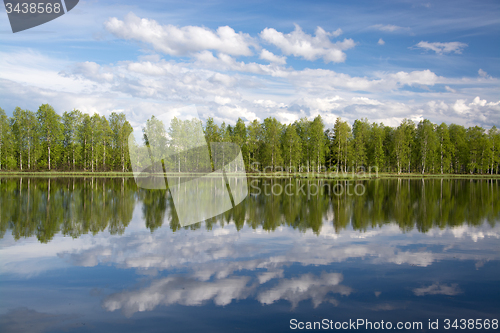 Image of Lake in Lapland, Finland