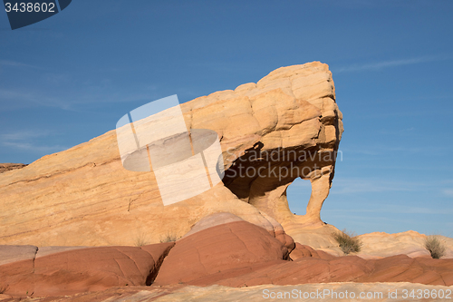Image of Elephant Rock, Valley of Fire, Nevada, USA