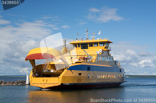 Image of Car Ferry in Graenna, Sweden