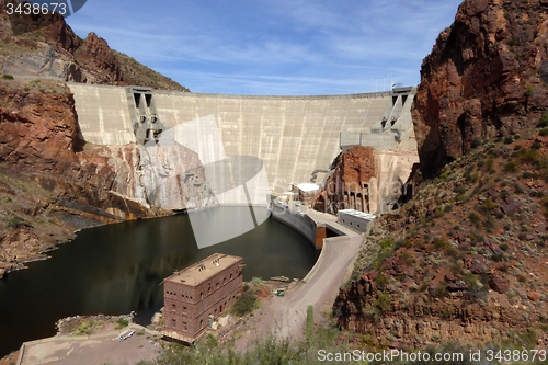 Image of Theodore Roosevelt Dam, Arizona, USA