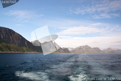 Image of Gryllefjorden and Torskefjorden, Senja, Norway