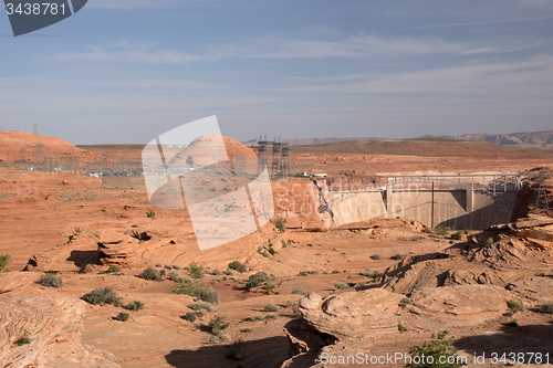 Image of Glen Canyon Dam, Arizona, USA