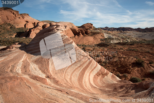 Image of Fire Wave, Valley of Fire, Nevada, USA