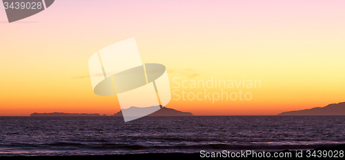 Image of Anacapa Sunset