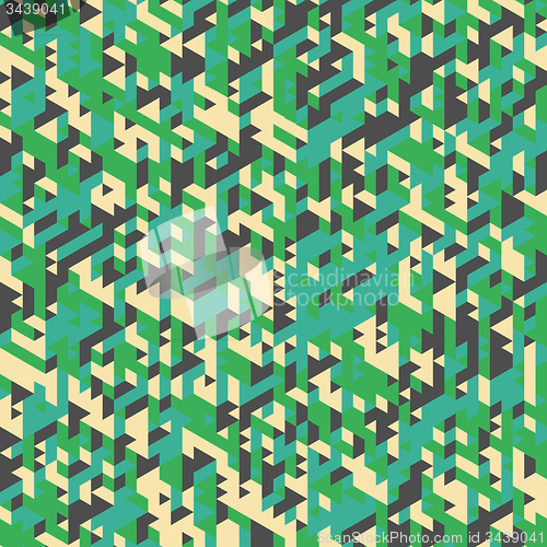 Image of Abstract Background. Mosaic. Vector Illustration.