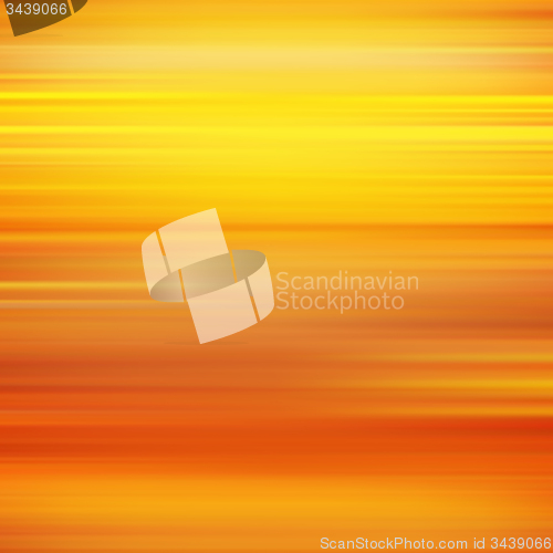 Image of Gold waves background. Metal plate with reflected light. 