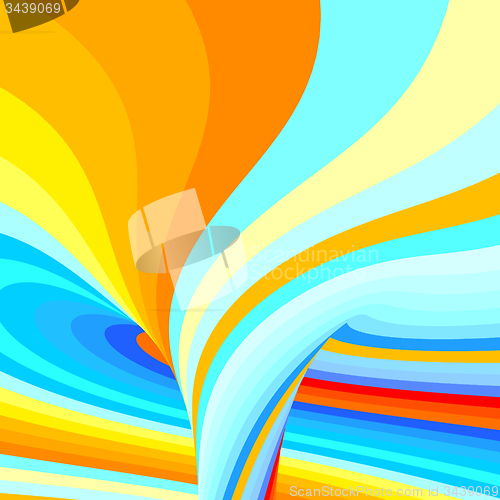 Image of Abstract swirl background. Vector illustration. 