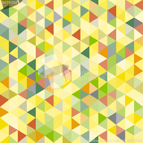 Image of Seamless geometric background. Mosaic. 