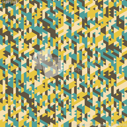 Image of Abstract Background. Mosaic. Vector Illustration. 