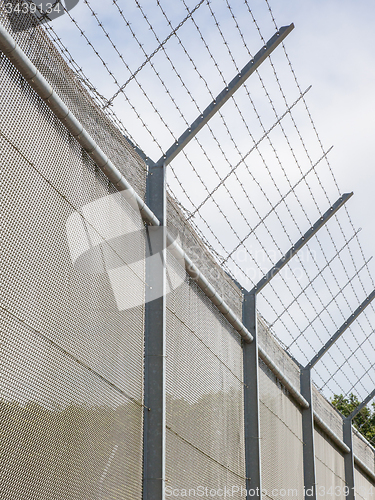 Image of Fence around restricted area