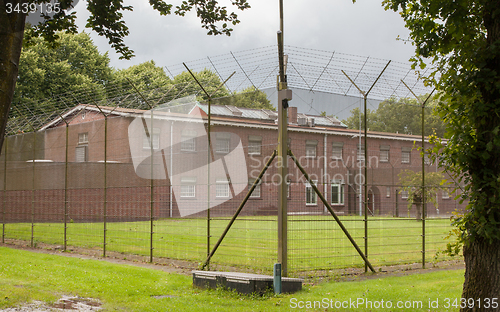 Image of Fence around restricted area