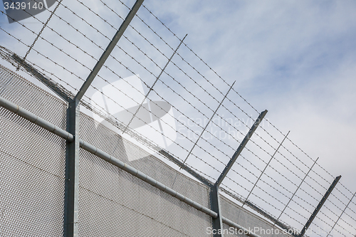 Image of Fence around restricted area