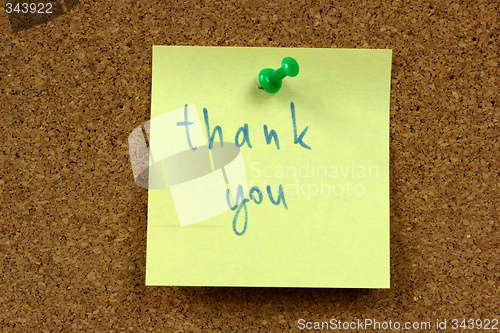 Image of Thank you