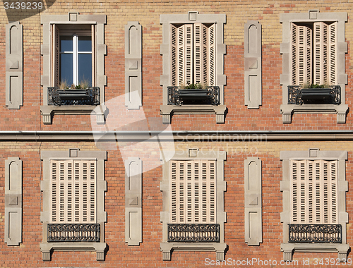 Image of house facade in Colmar