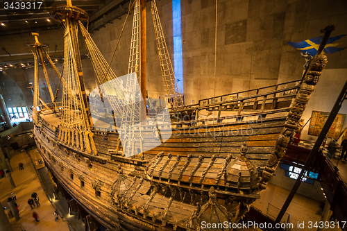 Image of Vasa Museum in Stockholm, Sweden.