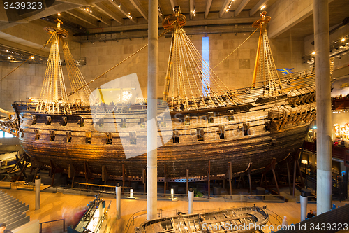 Image of Vasa Museum in Stockholm, Sweden.