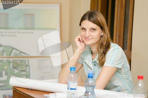 Image of Student waiting queue for the protection of the degree project