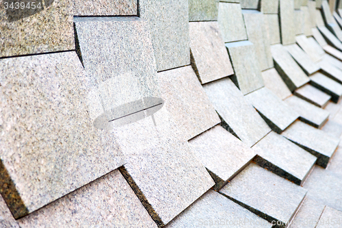 Image of in london  monument old steps and marble ancien line 