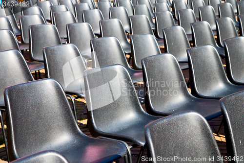 Image of empty seat in italy   texture
