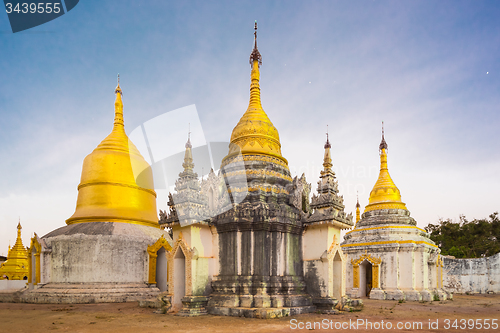 Image of Ancient buddhist temple, Pindaya, Burma, Myanmar.