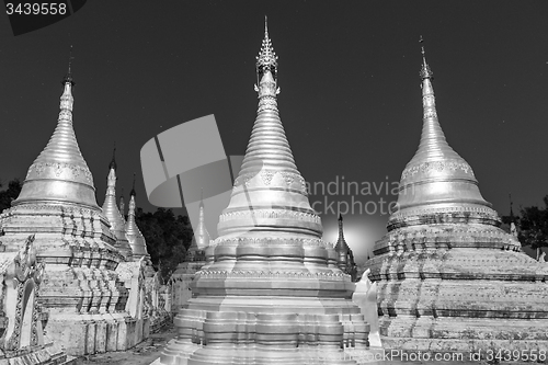Image of Ancient buddhist temple, Pindaya, Burma, Myanmar.