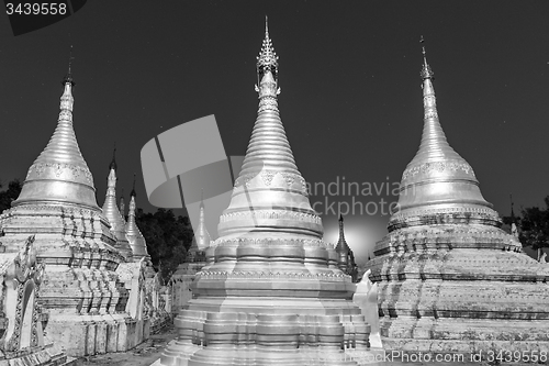 Image of Ancient buddhist temple, Pindaya, Burma, Myanmar.
