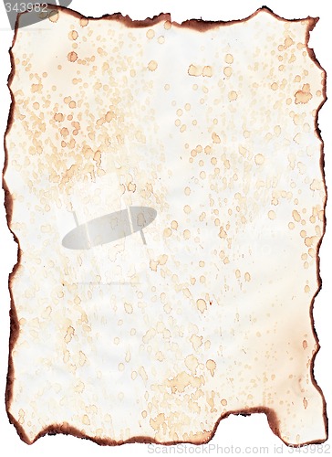 Image of Stained paper