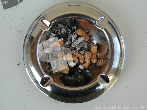 Image of Ashtray with Cigarettes