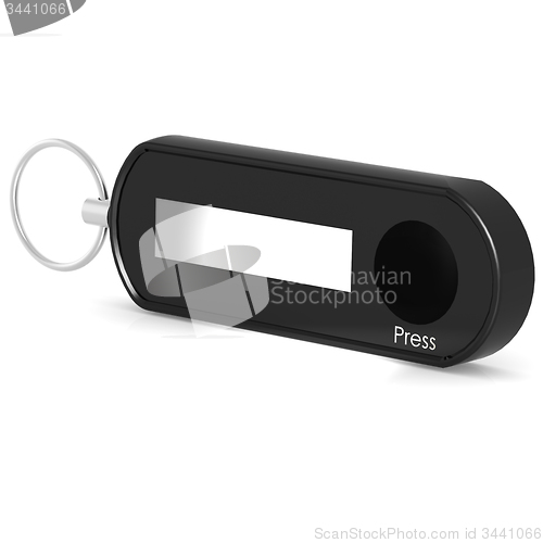 Image of Black digital key security authenticator