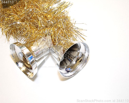 Image of bells and tinsel